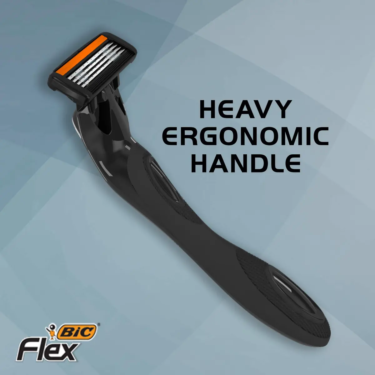BIC Flex 4 Sensitive Hybrid Titanium Disposable Razors, 2 Handles & 8 Cartridges | Sensitive Skin Friendly (70-120 chars) - view 5