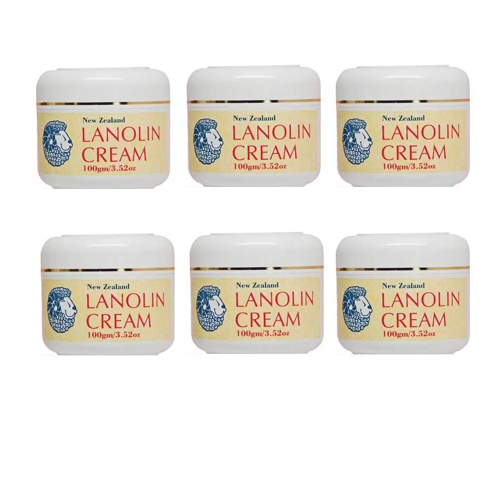 Beauty Spa Pure & Simple New Zealand Lanolin Cream (6 Pack) | Gentle Moisturizer for Sensitive & Dry Skin - main product image