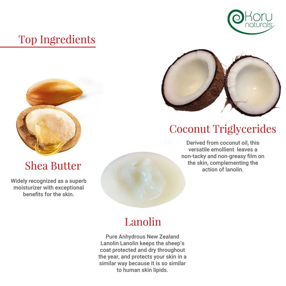 Beauty Spa Pure & Simple New Zealand Lanolin Cream (6 Pack) | Gentle Moisturizer for Sensitive & Dry Skin - view 5