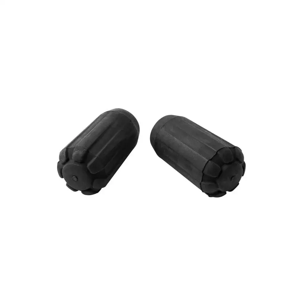 Black Diamond Trekking Pole Rubber Tip Protectors (2-Pack) | Non-Marking TPU for Pavement & Rock - main product image