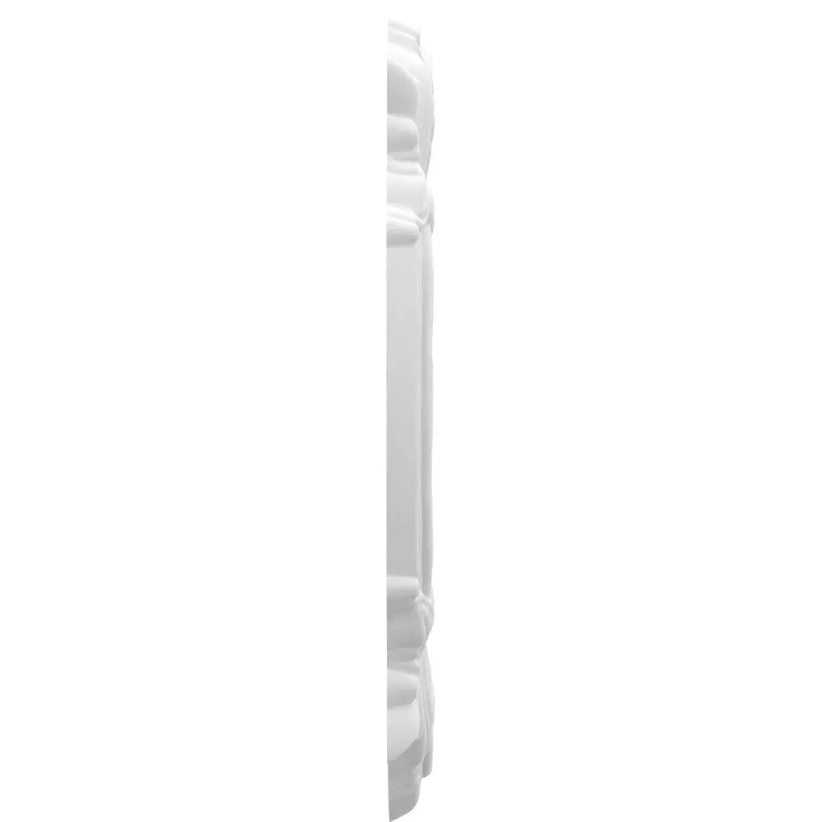 Ekena Millwork Attica Thermoformed PVC Ceiling Medallion 33 cm (13 in.) OD x 1.9 cm (0.75 in.) P | Adds Architectural Detail to Ceilings - view 3