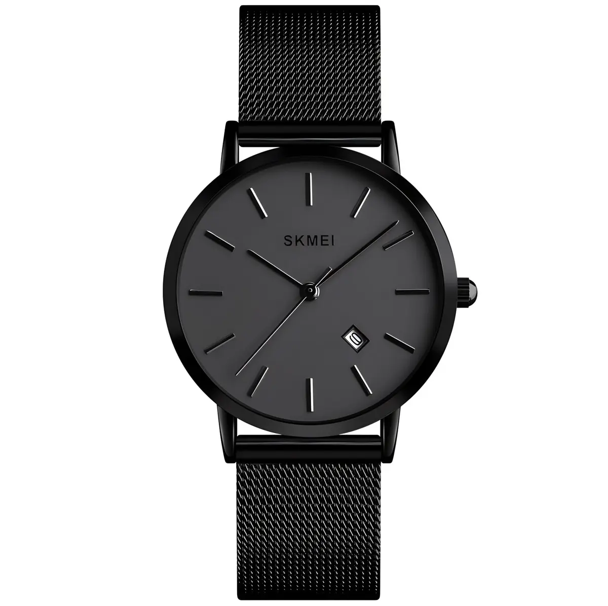 MASTOP Women's Ultra-Thin Petite Quartz Watch 33mm (1.3 inch) | Japanese Movement, Mesh Steel Bracelet - main product image