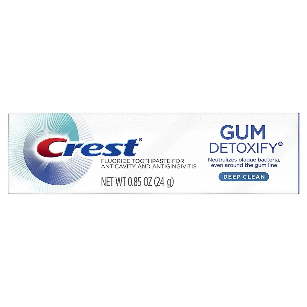 Crest Gum Detoxify Deep Clean Toothpaste 0.85 oz (24 g) | Clinically Proven Healthier Gums - view 2