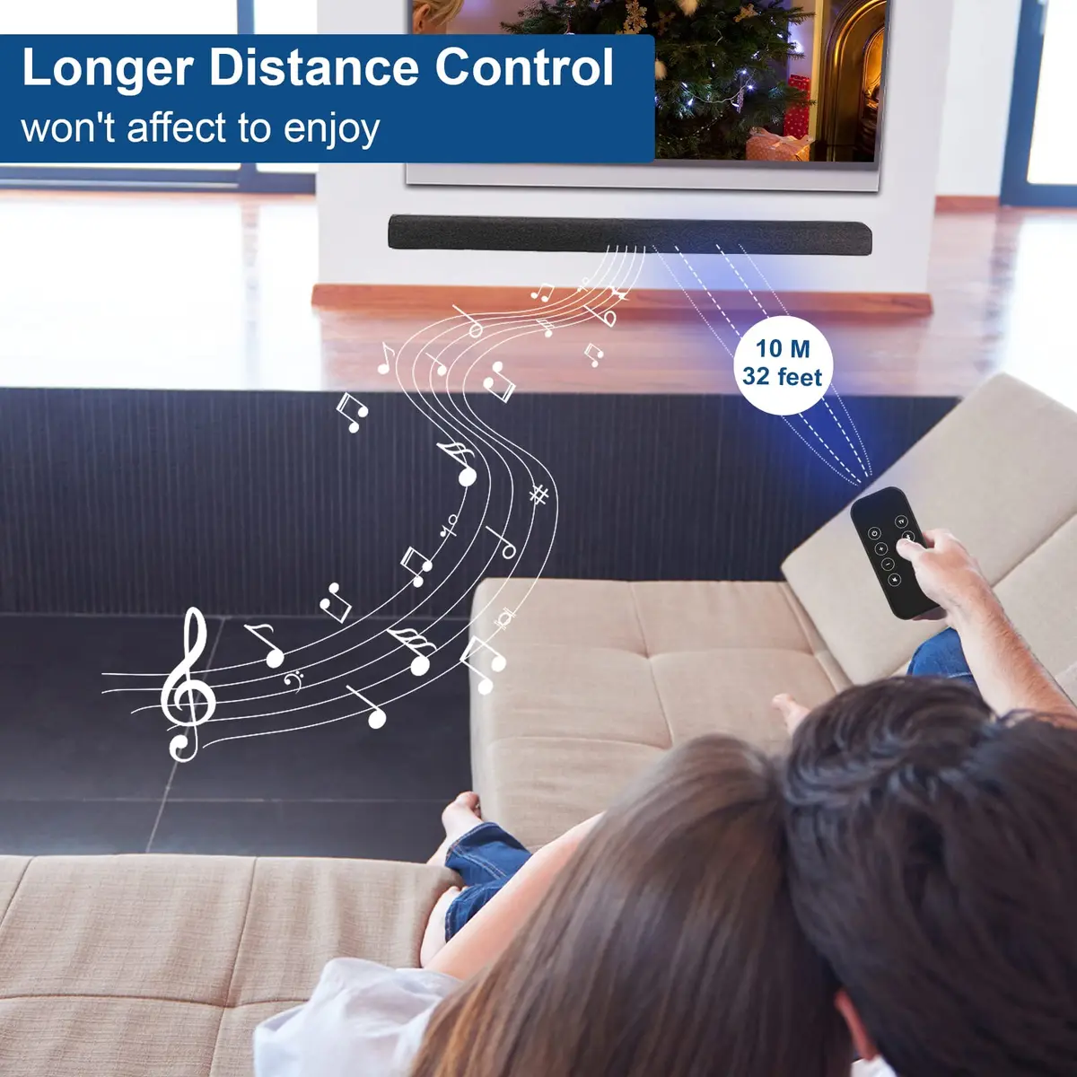 Motiexic Replacement Remote Control for Bose Solo 5 10 15 Series II Sound Systems | Infrared Connectivity - view 5