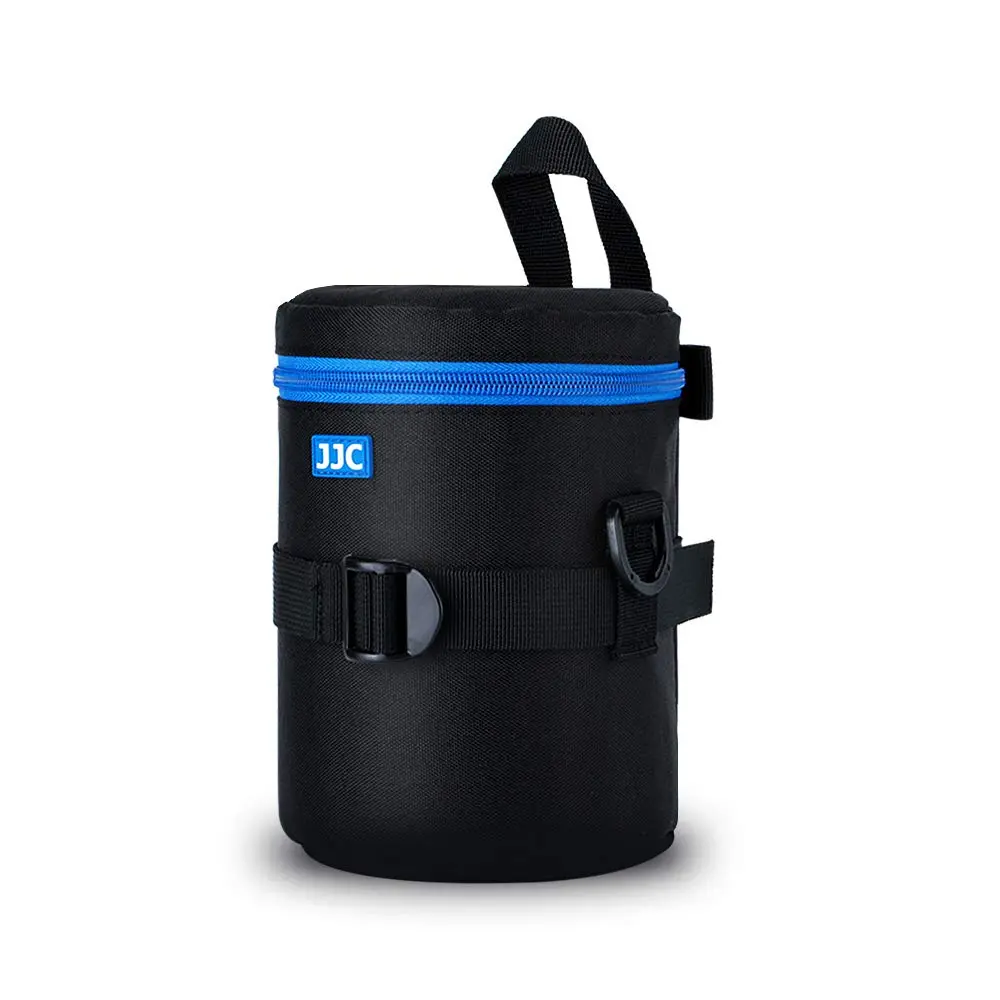 JJC Camera Lens Case Pouch, Padded Bag Fits Lens up to 3.9 x 6.5 (D x L) - main product image
