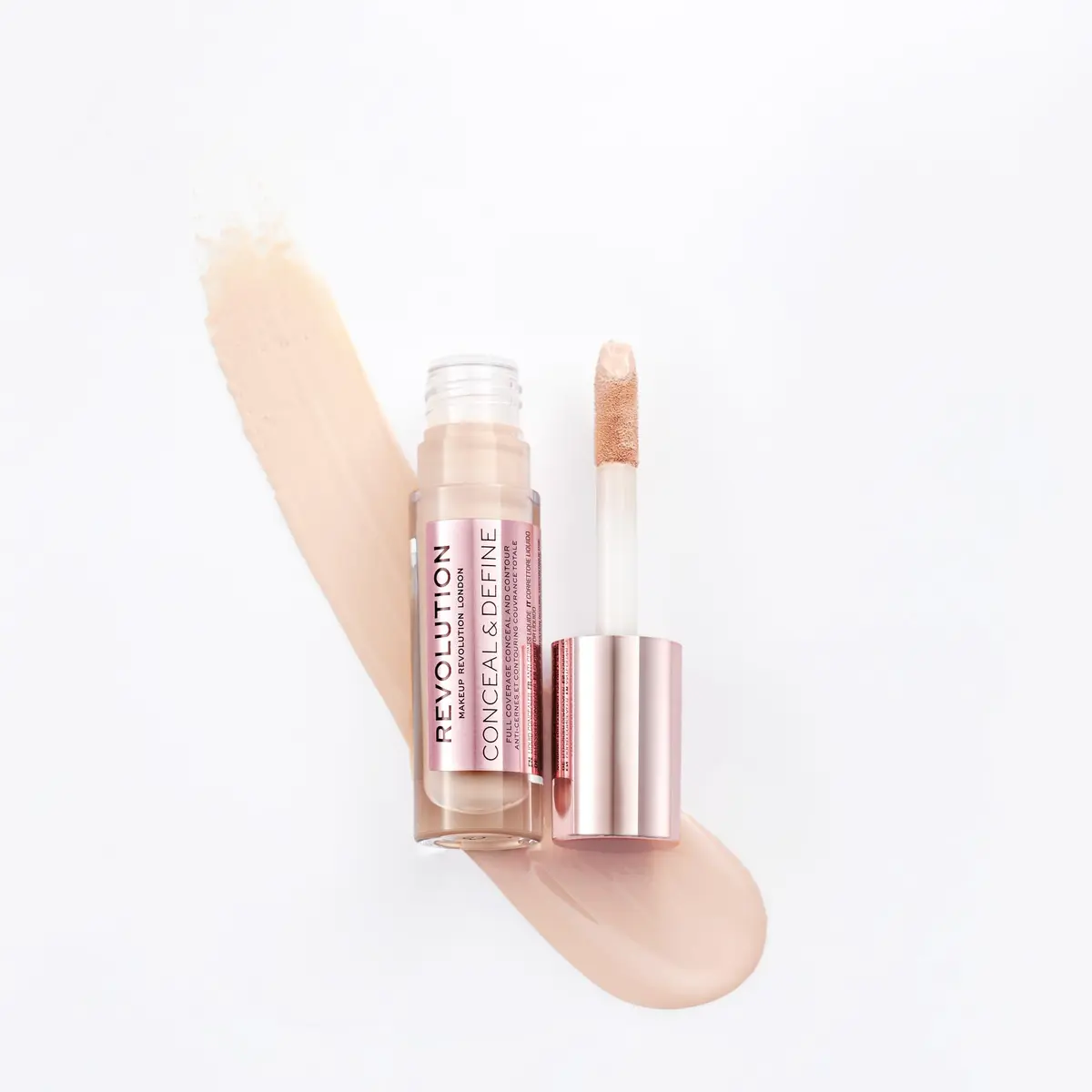 Revolution Beauty London Conceal & Define Concealer 0.14 oz | Full Coverage, Matte Finish, Vegan & Cruelty-Free - view 3