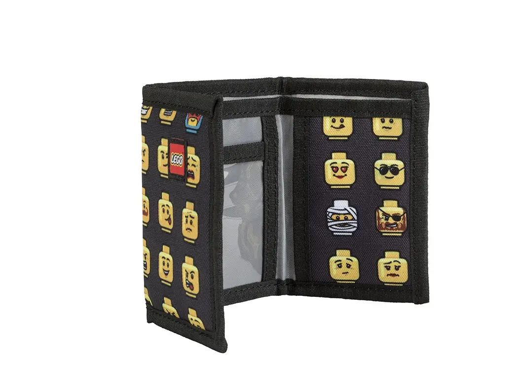 LEGO Kids Unisex Trifold Wallet with Clear ID Window, Card & Cash Pockets, Secure Hook & Loop Closure - view 4