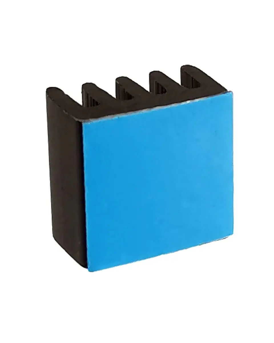 Easycargo 20pcs 9mm Small Aluminum Heatsink Kit | Passive Cooling for VRM & GPU - view 3