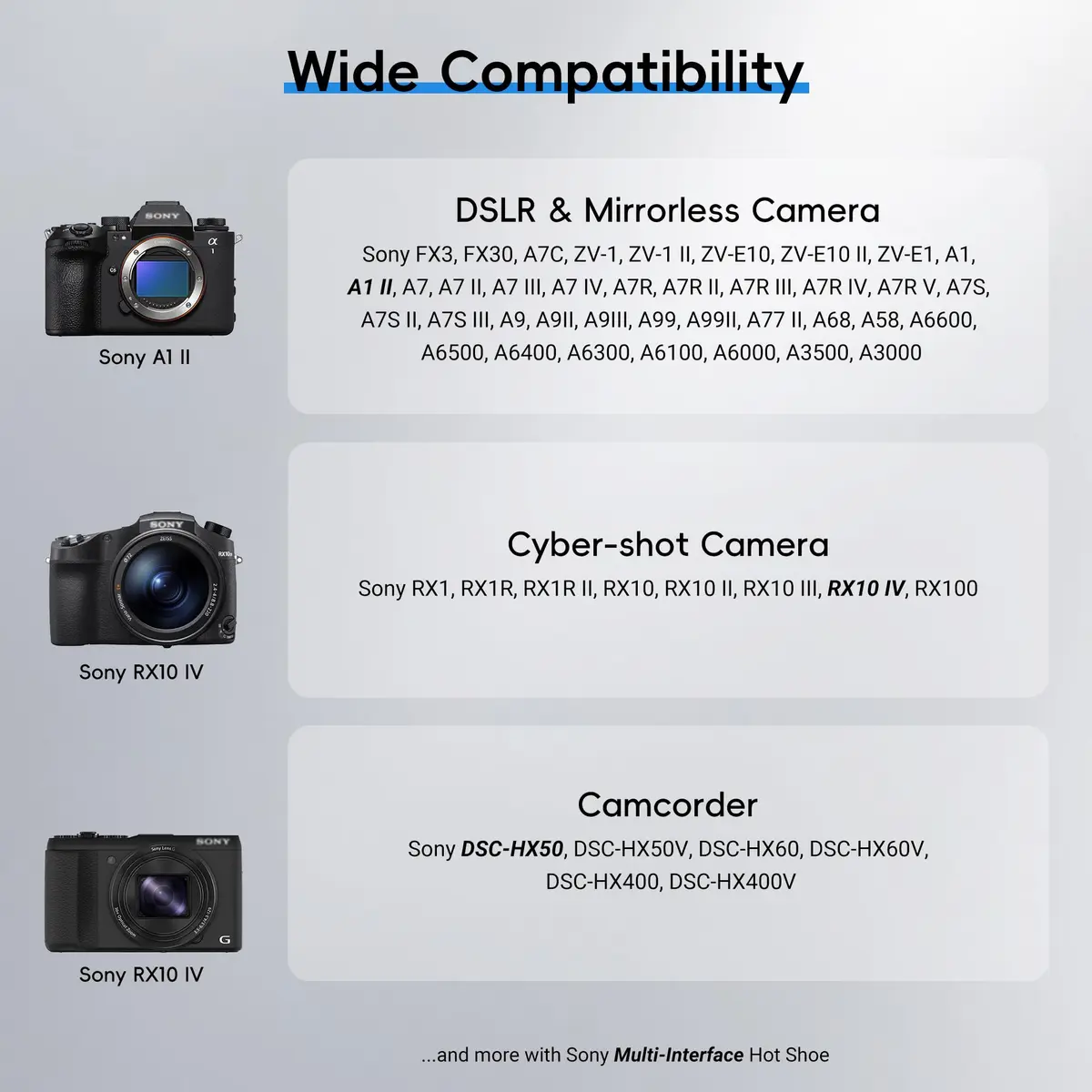 JJC 2-Pack Camera Hot Shoe Cover Cap for Sony Multi-Interface Cameras | Replaces Sony FA-SHC1M - view 2