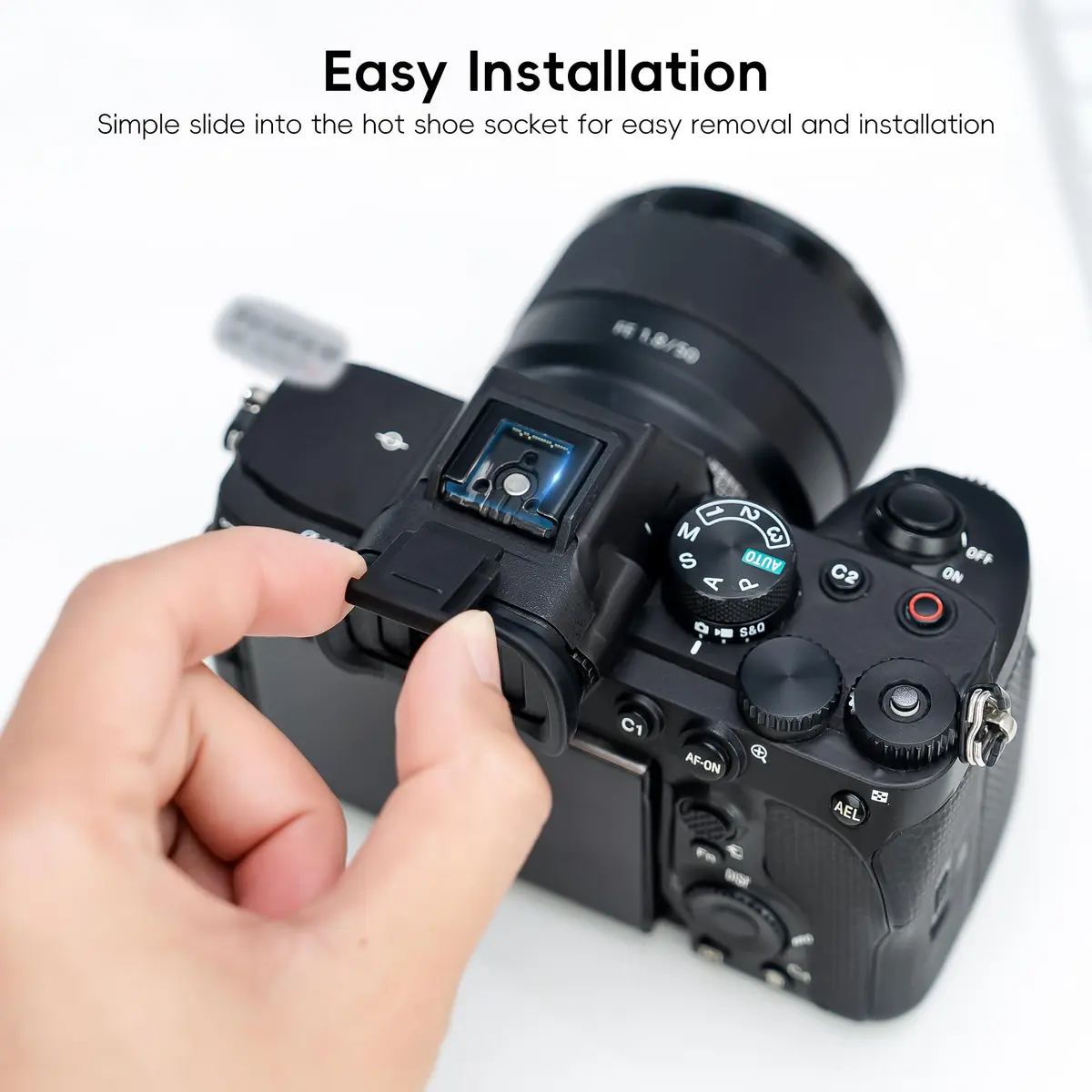 JJC 2-Pack Camera Hot Shoe Cover Cap for Sony Multi-Interface Cameras | Replaces Sony FA-SHC1M - view 3
