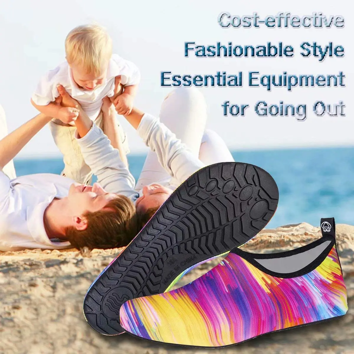 YALOX Water Shoes Women's Men's Outdoor Beach Swimming Aqua Socks Quick-Dry Barefoot Shoes Surfing Yoga Pool Exercise | Breathable & Shock Absorbing - view 6