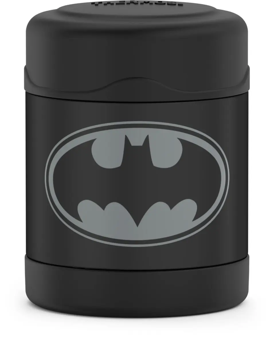 THERMOS FUNTAINER 10 oz Kids Food Jar | Vacuum Insulated Stainless Steel, Batman - main product image