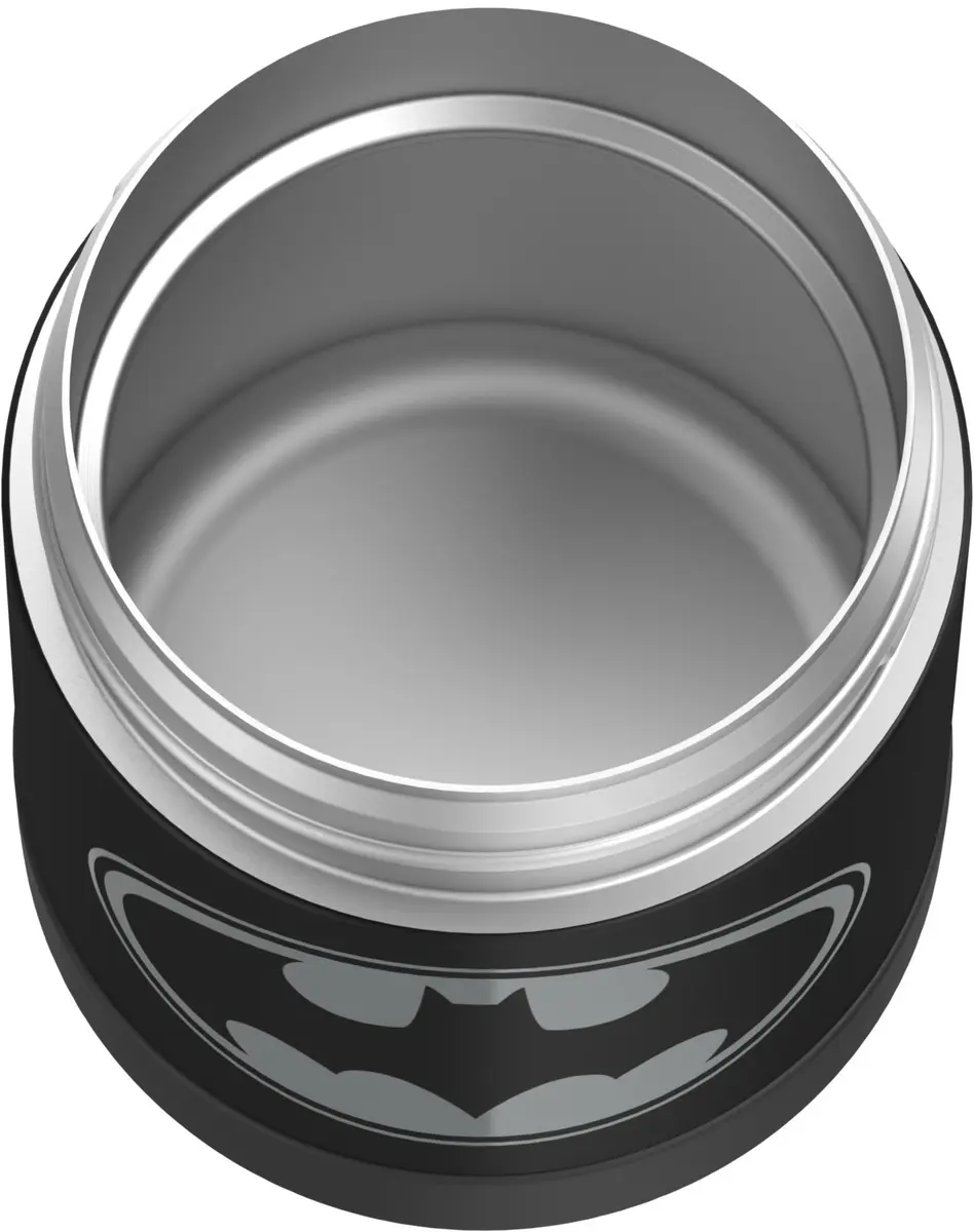 THERMOS FUNTAINER 10 oz Kids Food Jar | Vacuum Insulated Stainless Steel, Batman - view 2