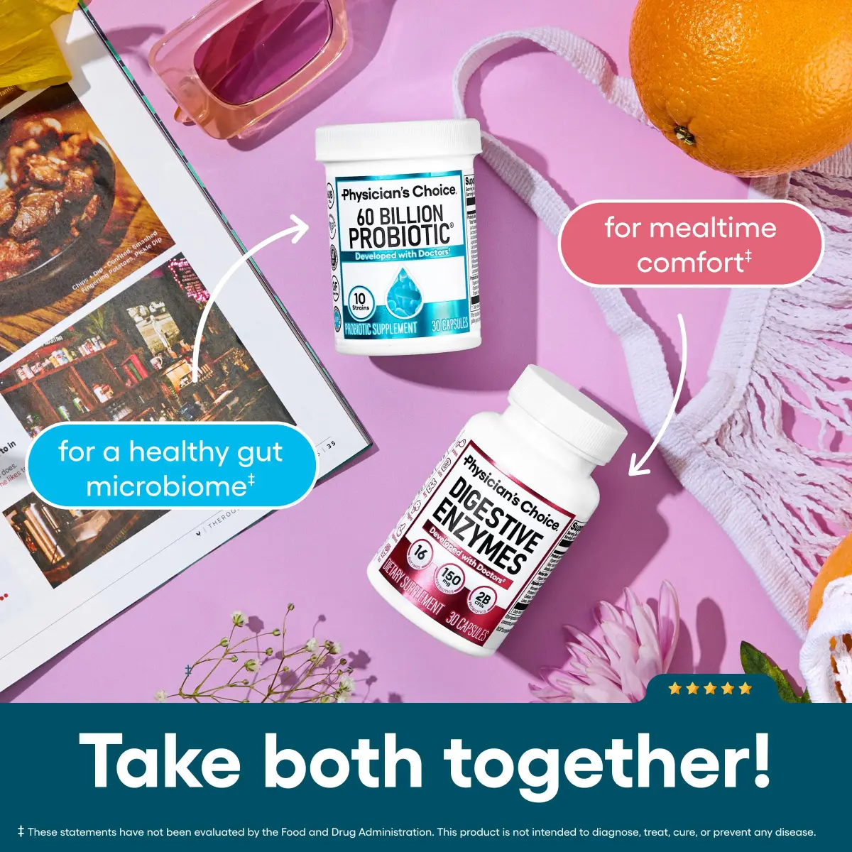 Physician's CHOICE Probiotics 60 Billion CFU 30 Count | Supports Gut Health & Digestion - view 5