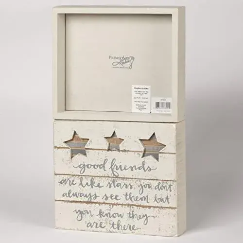 Primitives by Kathy Good Friends Are Like Stars Decorative Sign 20 cm (8") x 18 cm (7") | Classic Home Décor Style - view 3