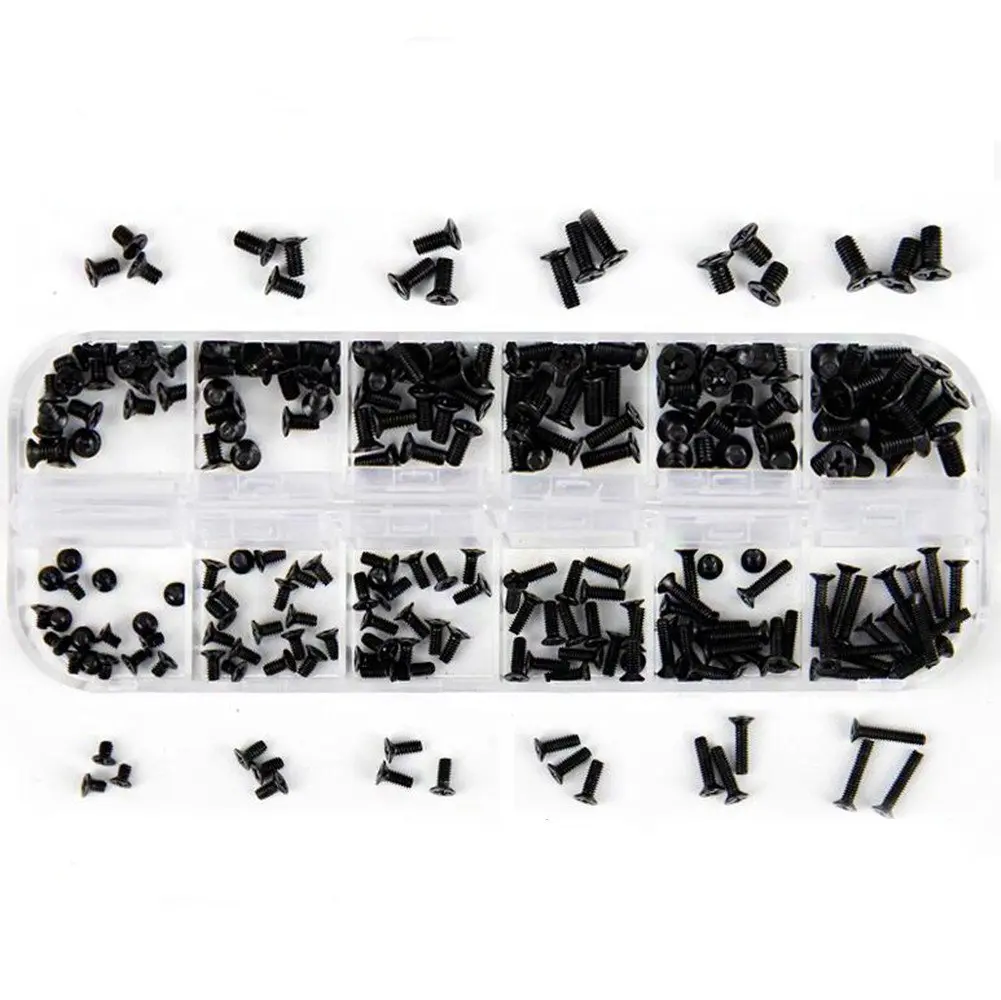 Eowpower 240-Piece Laptop Screw Kit M2 M2.5 M3 | Alloy Steel Computer Screws for Laptop Repair - main product image