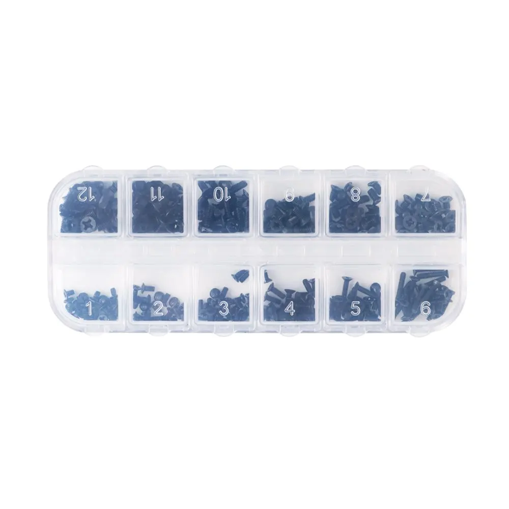 Eowpower 240-Piece Laptop Screw Kit M2 M2.5 M3 | Alloy Steel Computer Screws for Laptop Repair - view 4