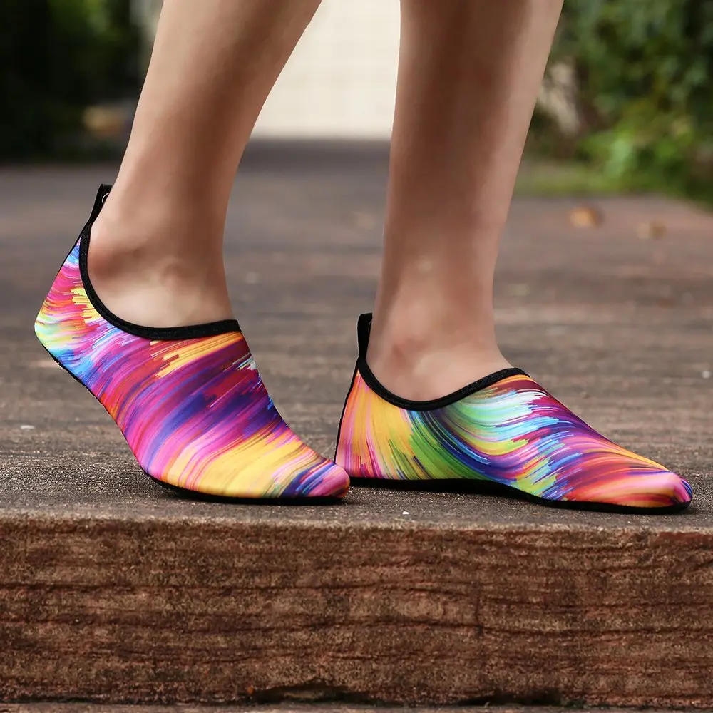 WateLves Water Shoes Sunset XL | Quick-Dry, Unisex, Barefoot Design (10.5-11.5 Women/9-10 Men) - view 2