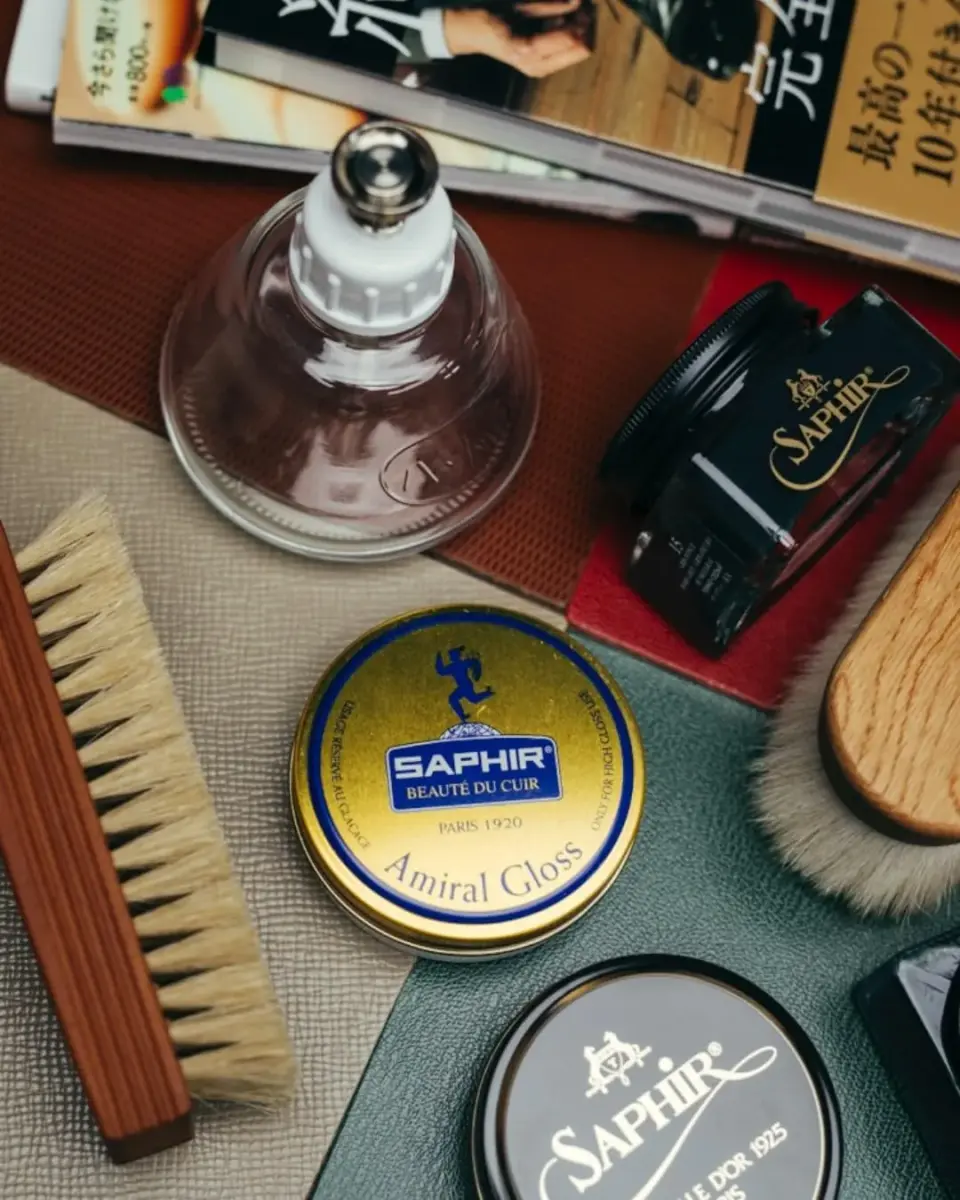 Saphir Amiral Gloss Leather Shoe Care Polish Wax 50 ml (1.7 fl oz) | Creates High Gloss Mirror Shine - view 6