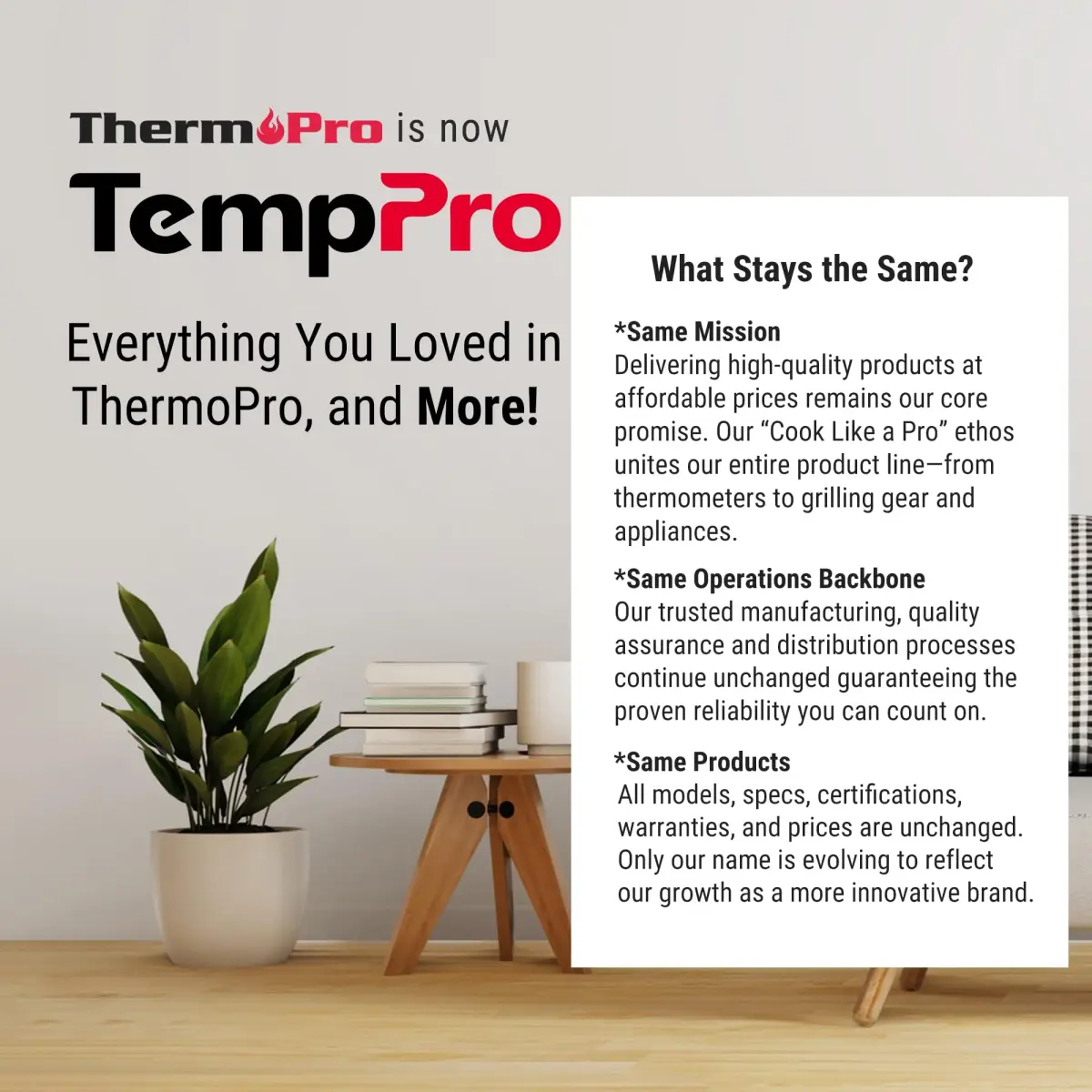 TempPro TP53 Digital Hygrometer & Thermometer 90g (3.2oz) | Accurate Indoor Humidity Monitor with Backlit Display - view 8