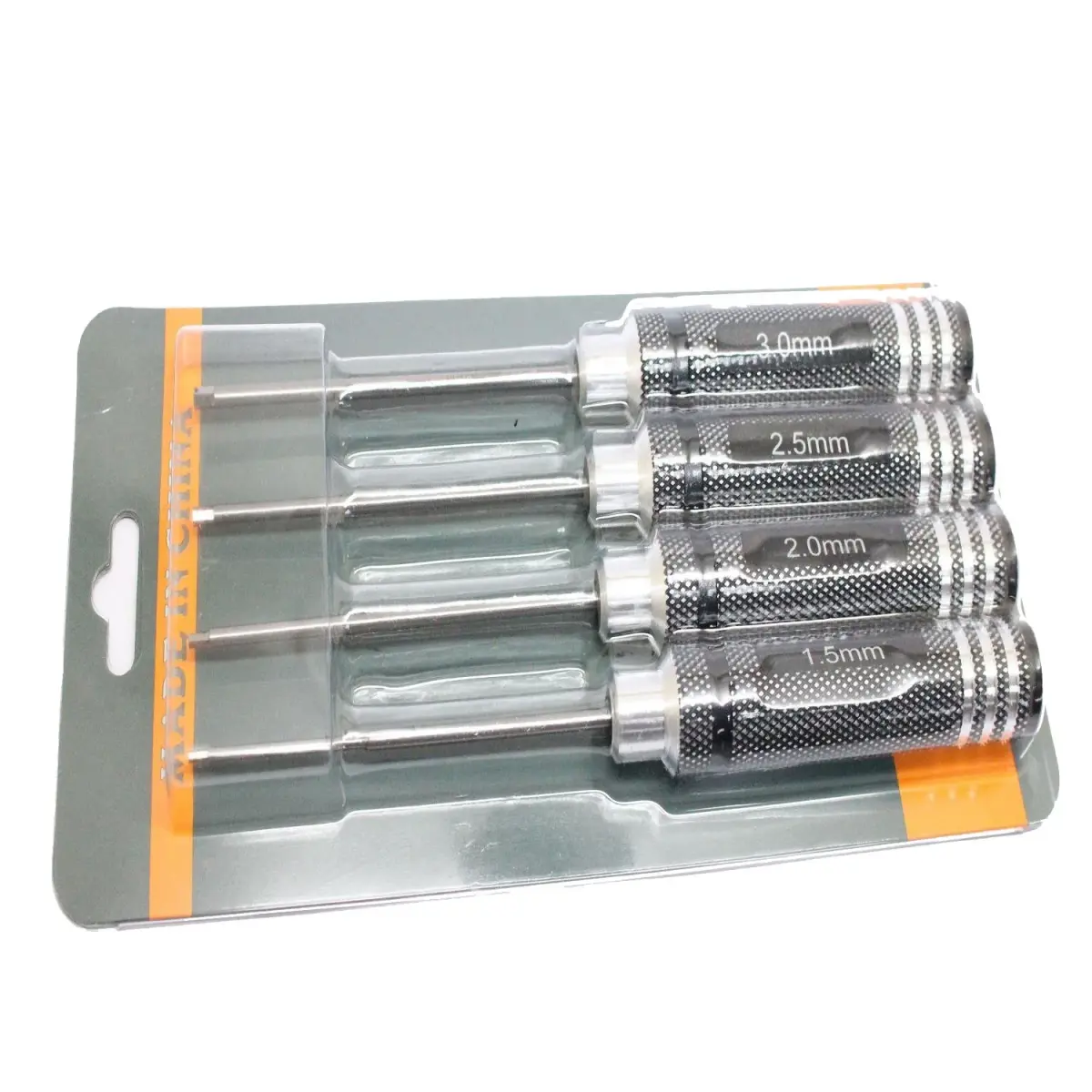 powerday Black Hex Screwdriver Set with 4 Sizes | Precision Tool for RC Models - view 6