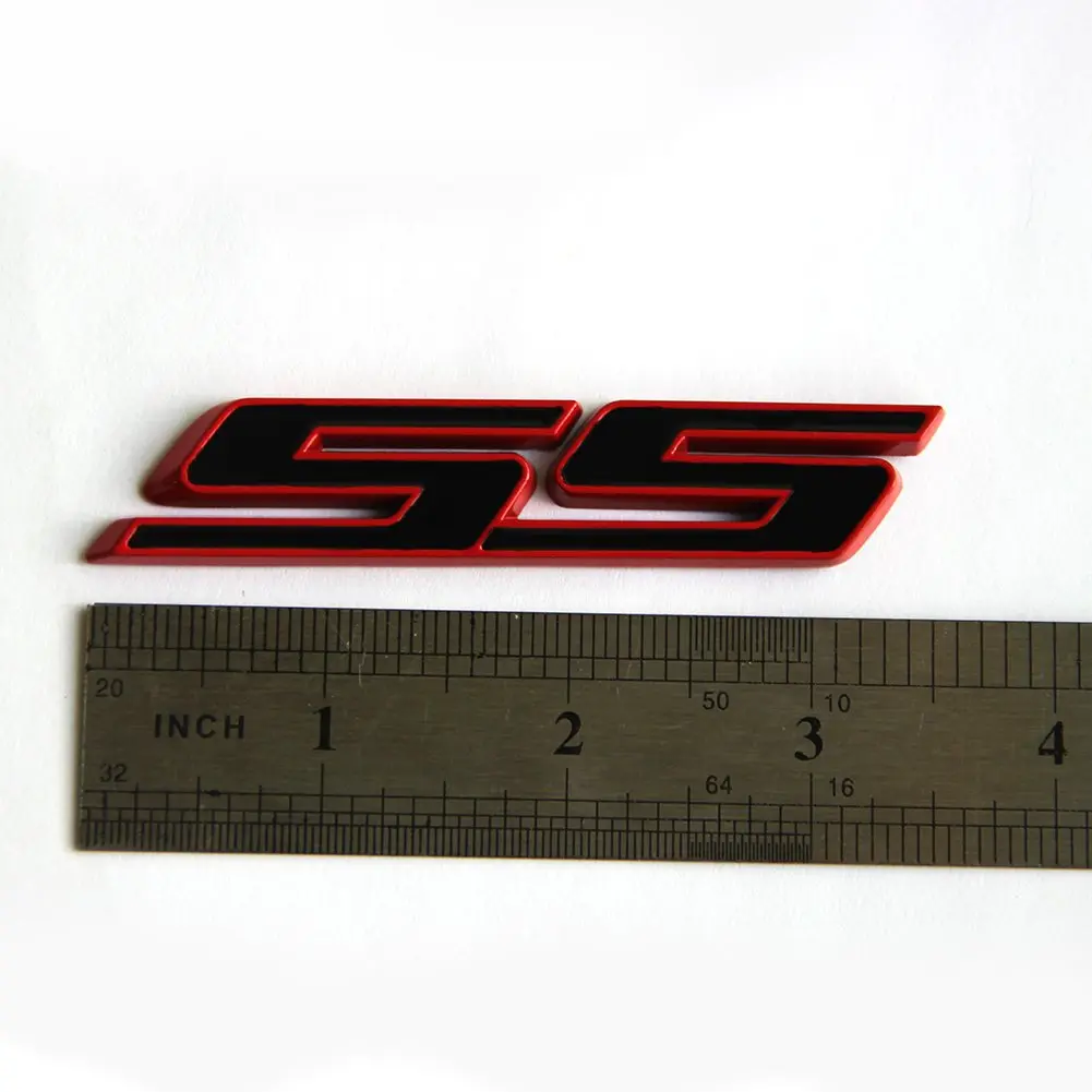 Yoaoo OEM Ss Emblem Badge 3D Compatible with Zl1 1LE Series 3.6 inches | Weatherproof Alloy Car Badge - view 4
