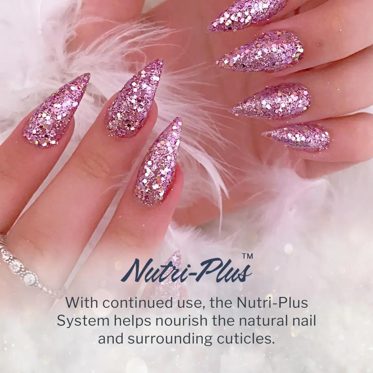 SNS Nail Dip Powder, Gelous Color Dipping Powder - Shennanigans (Purple/Magenta, Glitter) 28g (1 oz) | Long-Lasting Dip Nail Color - view 4