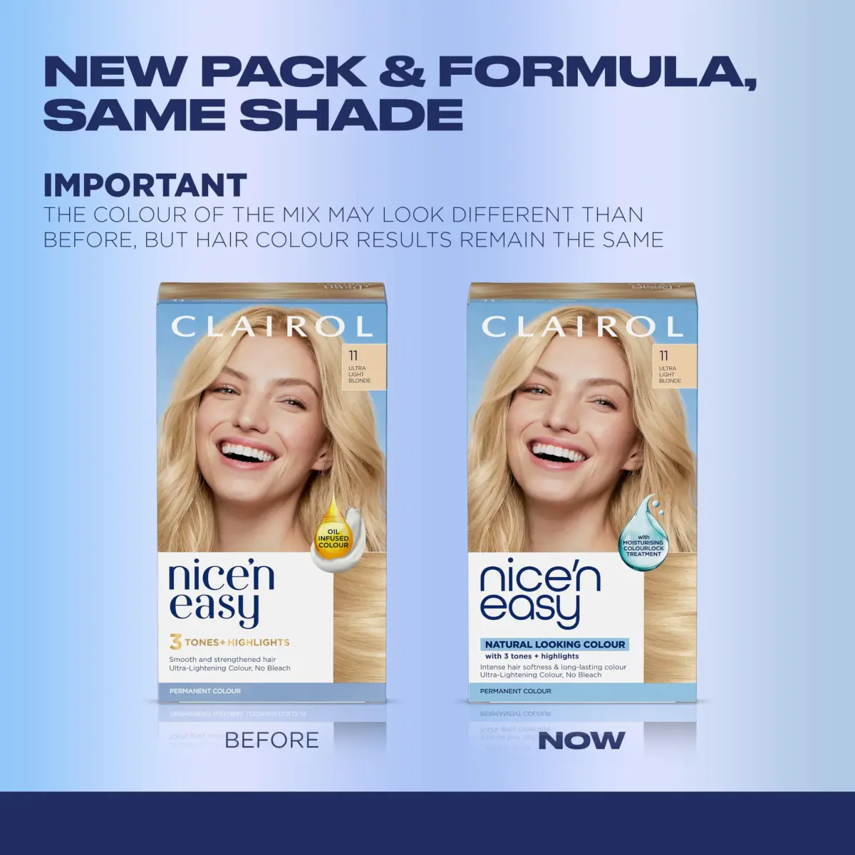 Clairol Nice'n Easy Permanent Hair Dye 11 Ultra Light Blonde | 6.26 Fl Oz (Pack of 1) - view 2