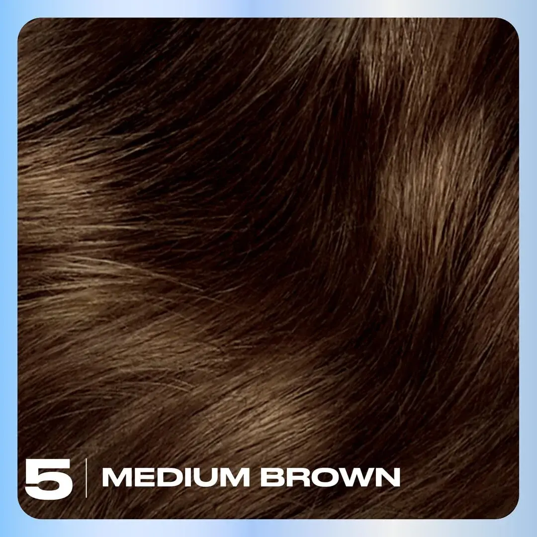Clairol Nice'n Easy Permanent Hair Dye - 5 Medium Brown, 6.26 Fl Oz (Pack of 1) | 100% Gray Coverage - view 3