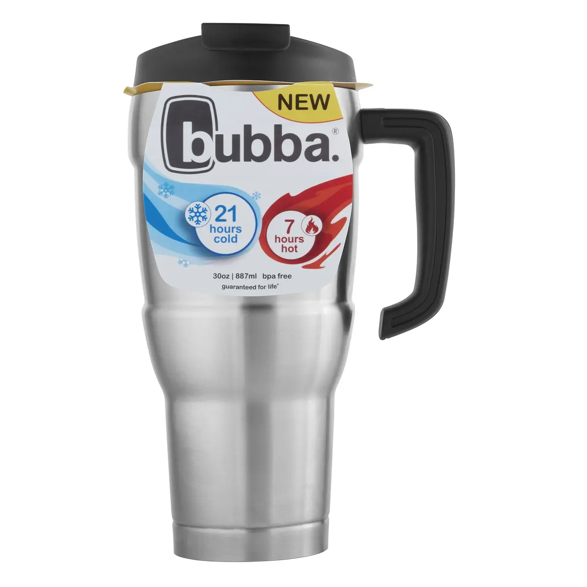 Bubba Hero Travel Mug 30oz | Vacuum Insulated Stainless Steel Travel Cup - view 5