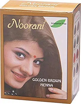 Noorani Hair Color & Herbal Powder 6 Pouches | Natural Henna & Herbs for Grey Coverage, Silky & Shiny Hair (6 x 10g) - view 2