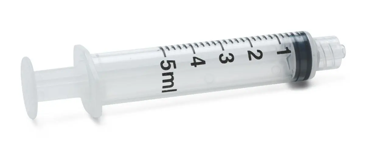 Progenerica 5ml Syringe with Luer Lock Tip | Sterile No Needle, 100 Pack - main product image