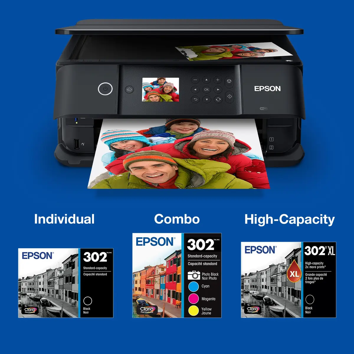 Epson 302 Claria Premium Ink Standard Capacity Yellow Cartridge | Works with Expression XP-6000, 6100 - view 5