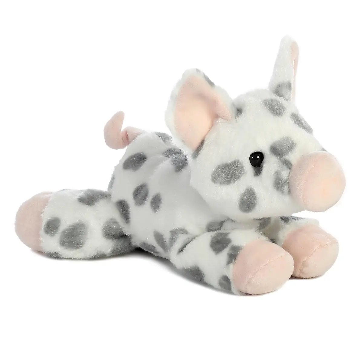 Aurora Mini Flopsie Spotted Piglet Plush 21.59cm (8.5") | Soft, Bean-Filled Stuffed Animal Toy - main product image