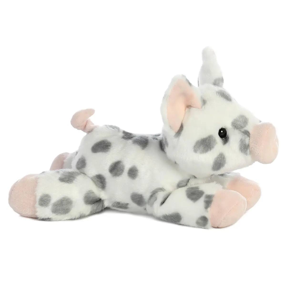 Aurora Mini Flopsie Spotted Piglet Plush 21.59cm (8.5") | Soft, Bean-Filled Stuffed Animal Toy - view 2