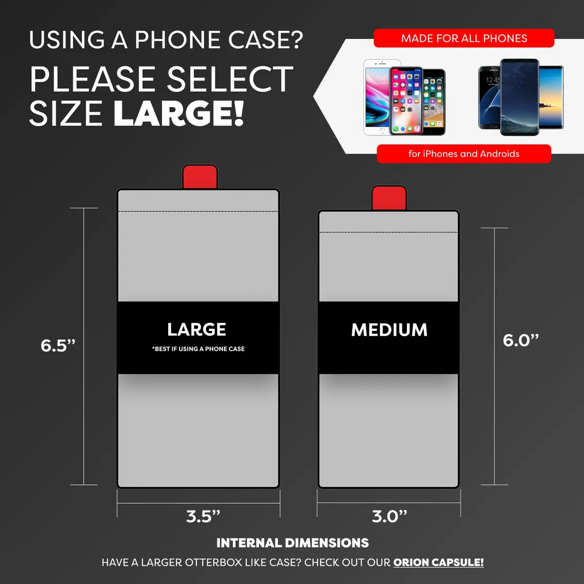 PHOOZY Apollo Thermal Phone Case Large | Insulated, Heat-Resistant & Water-Resistant - view 6