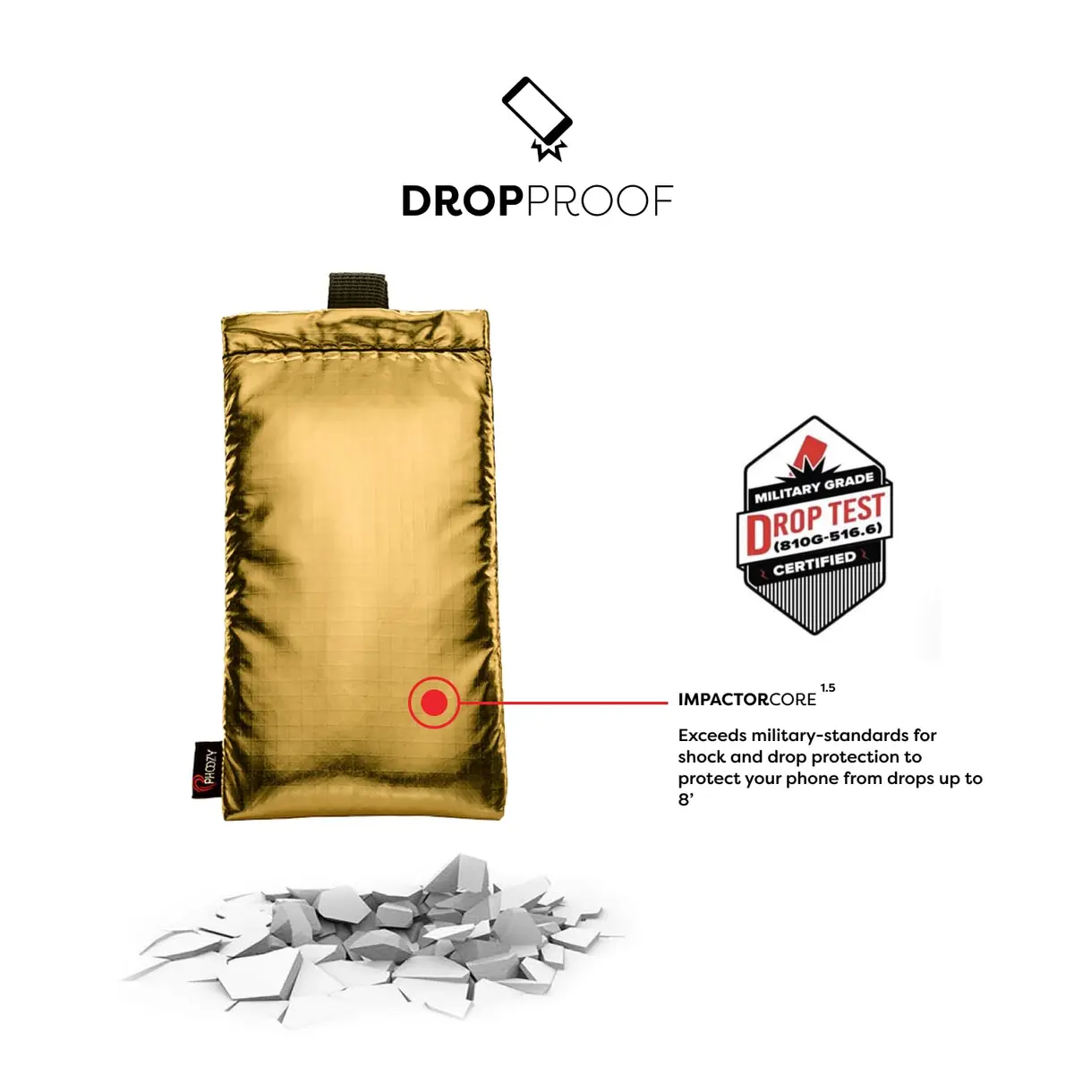 PHOOZY Apollo Thermal Phone Case Large | Insulated, Heat-Resistant & Water-Resistant - view 8