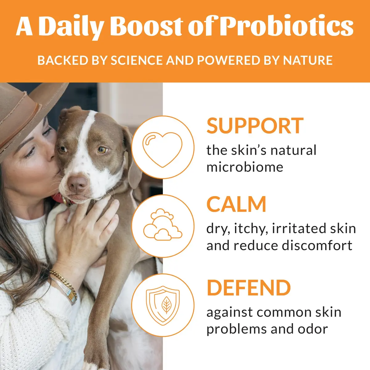 SKOUT'S HONOR Probiotic Dog Detangler Spray, 8 oz | Hydrates & Softens Coat for Daily Use - view 5