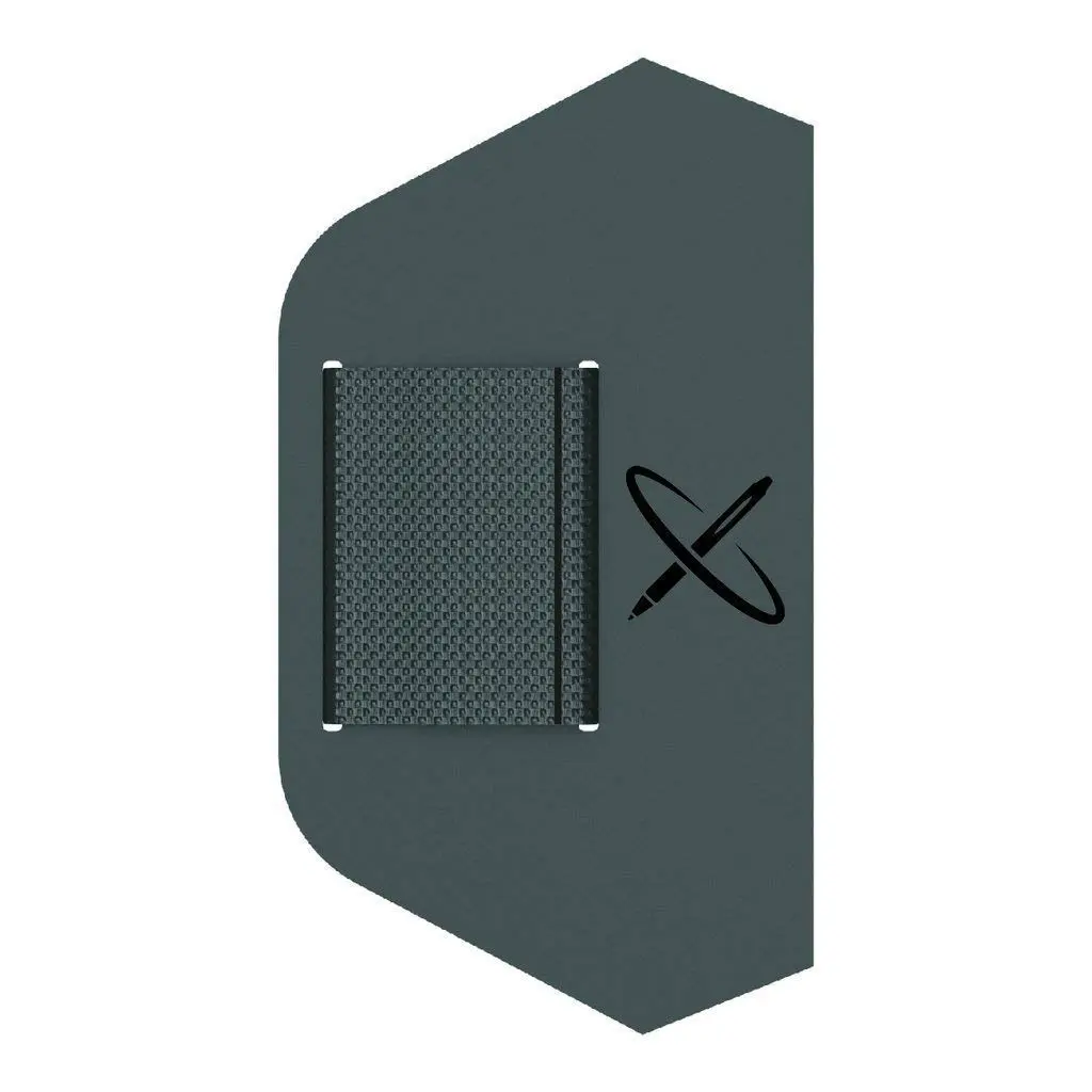 Rocketbook Pen Station Notebook Pen Holder | Attaches to Any Notebook, Black, 1 Pack - main product image