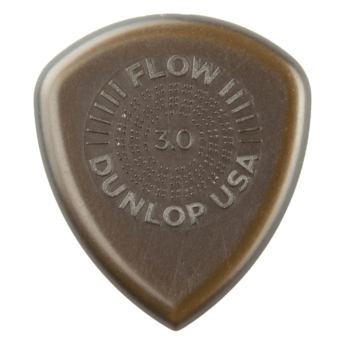 Jim Dunlop Flow Jumbo Grip Pick 3.0mm (3 Pack) | Smooth String Release & Rich Tone - view 2