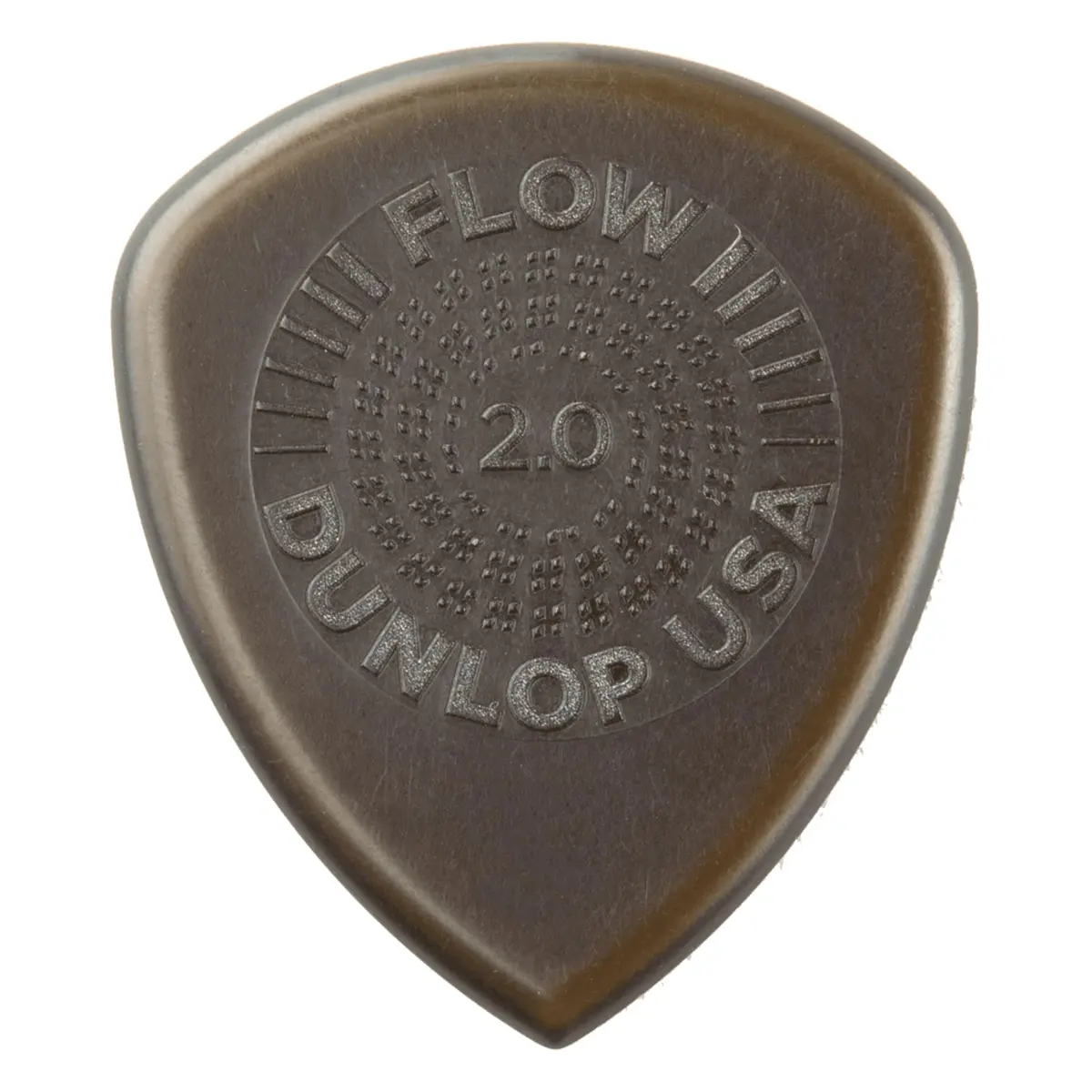 Jim Dunlop Flow® Standard Pick 2.0MM | Rich Tone, Durable Ultex, 6 Pack - main product image