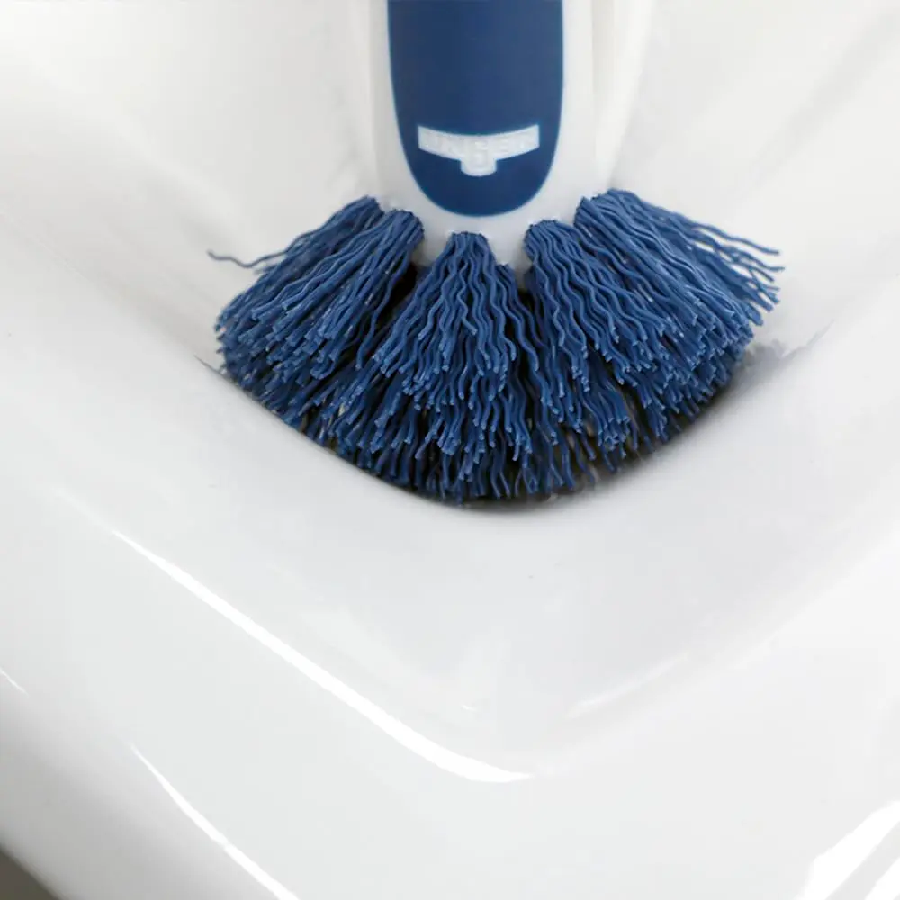 Unger 2-in-1 Bath and Tile Scrubber Brush Tool, 1 Count | Rounded Bristles for Bathroom Scrubbing - view 3