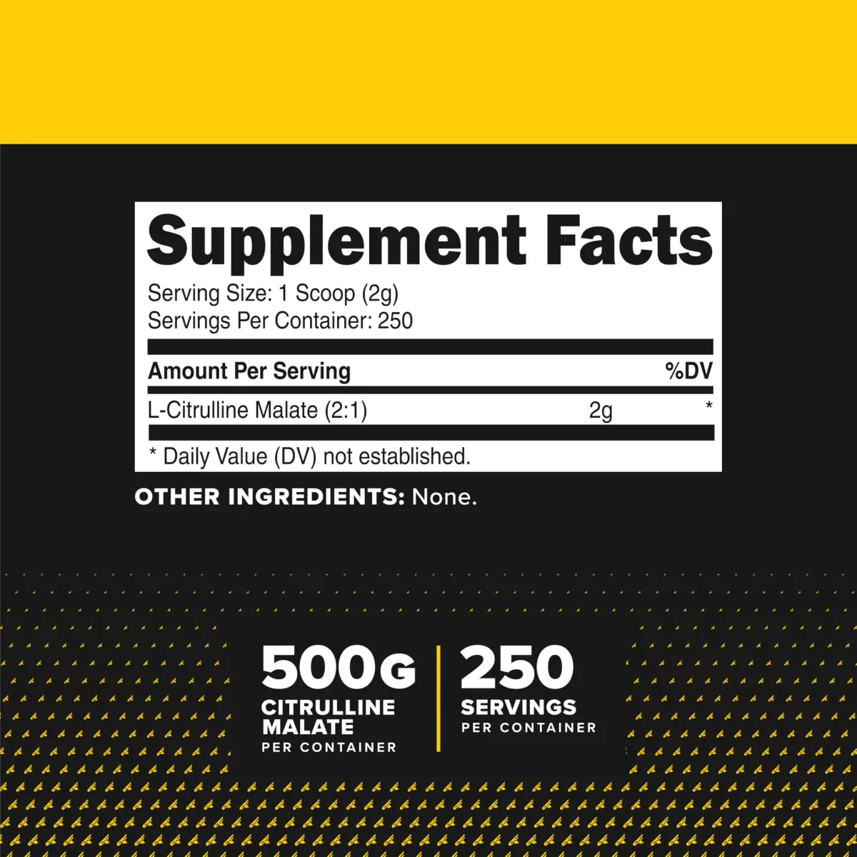 Primaforce L-Citrulline Malate Powder 500g (17.6 oz) | Vegan, Gluten-Free, Non-GMO - view 2