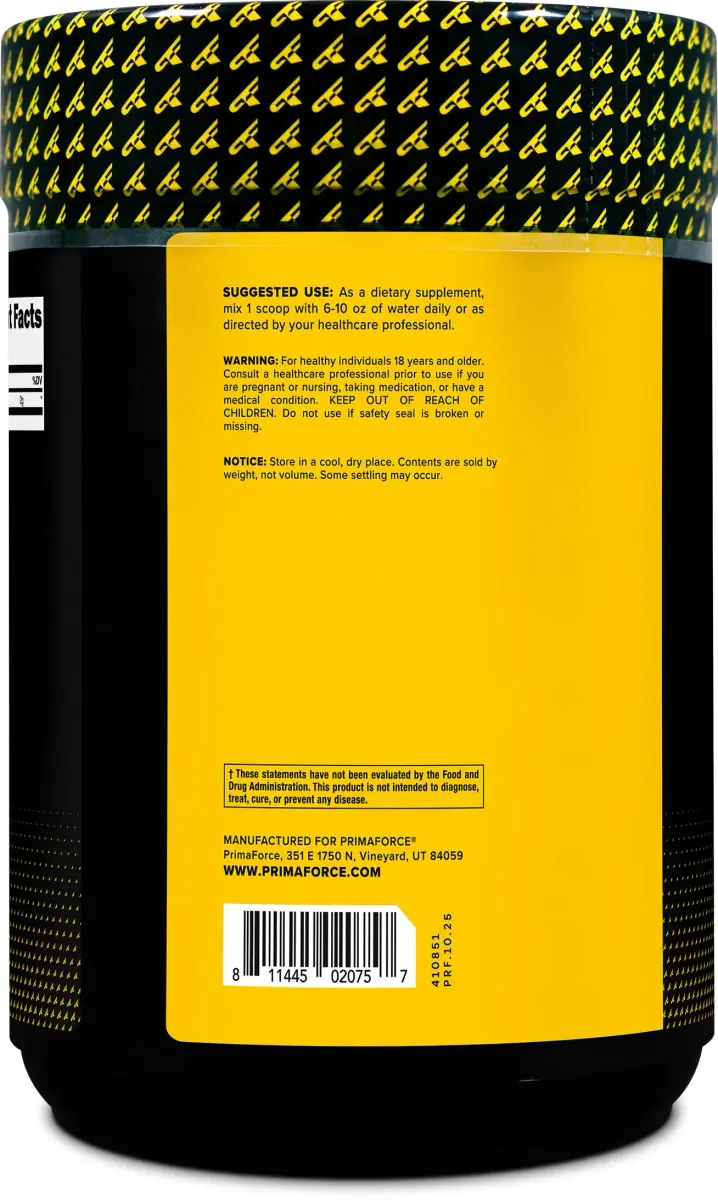 Primaforce L-Citrulline Malate Powder 500g (17.6 oz) | Vegan, Gluten-Free, Non-GMO - view 3