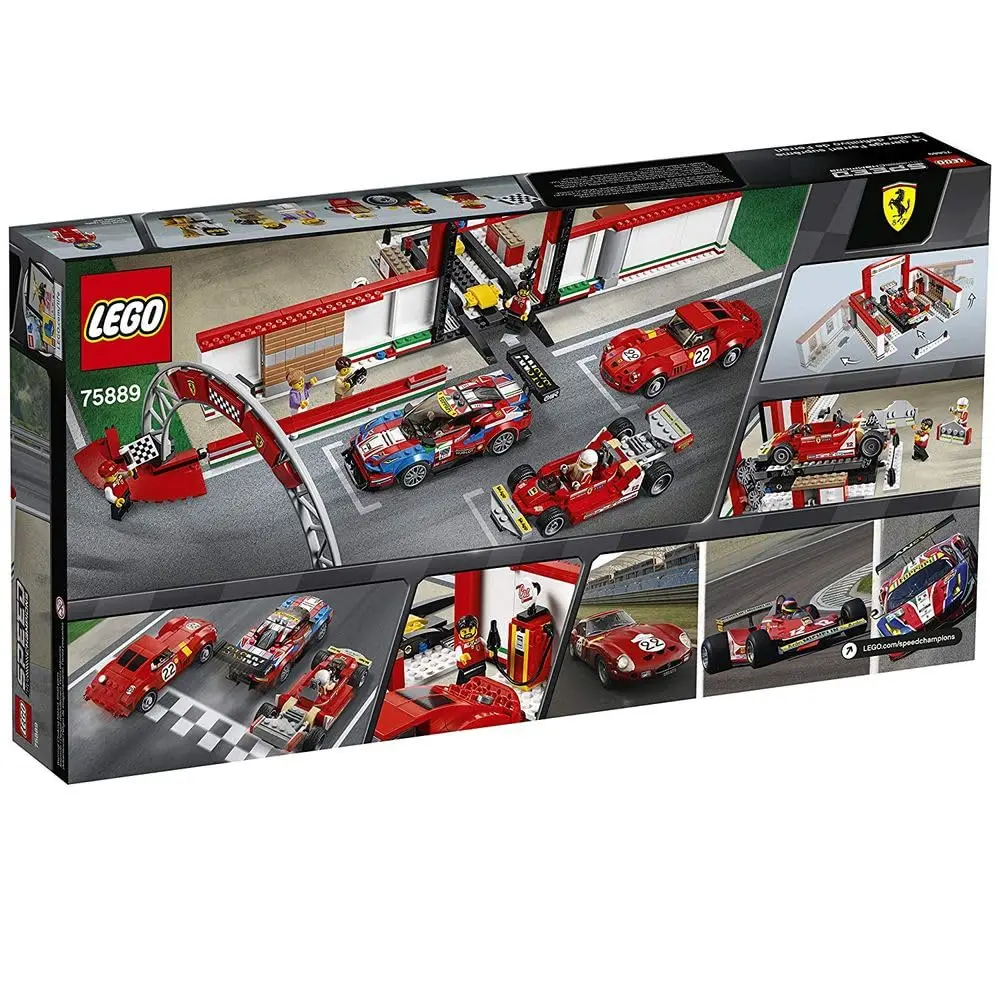 LEGO Speed Champions Ferrari Ultimate Garage 75889 Building Kit (841 Pieces) | Ferrari Car Set for Kids 8-14 - view 7