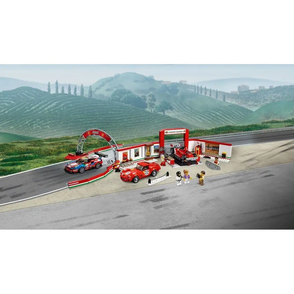 LEGO Speed Champions Ferrari Ultimate Garage 75889 Building Kit (841 Pieces) | Ferrari Car Set for Kids 8-14 - view 3