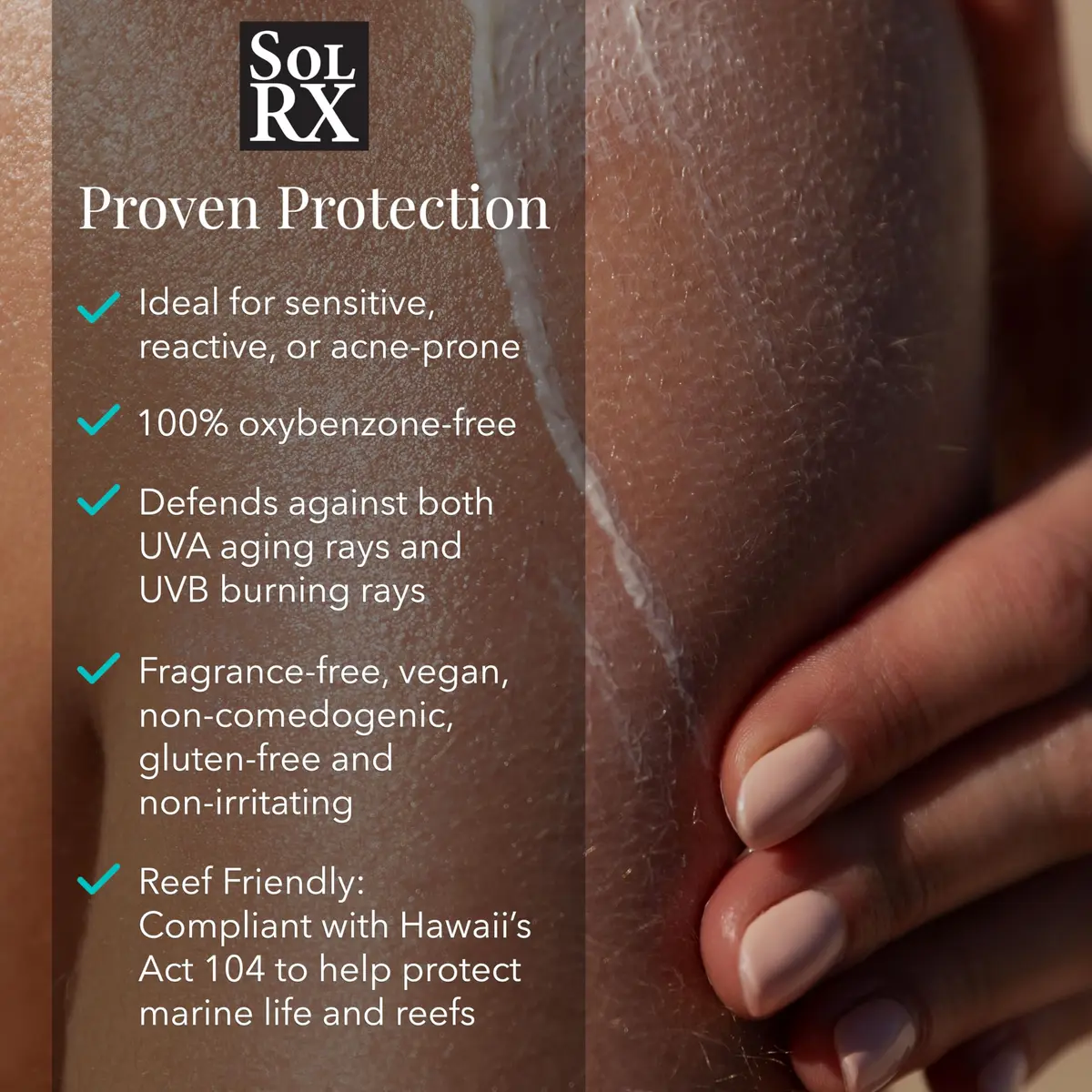 SolRX SPF 50 Sunscreen Spray 6 oz | Reef Friendly, Water & Sweat Resistant - view 2