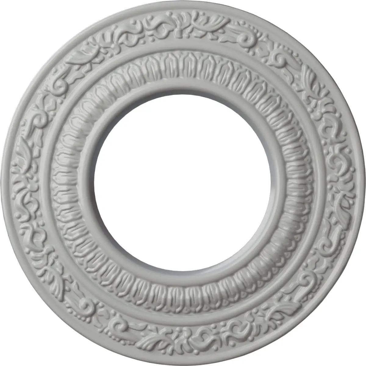 Ekena Millwork Andrea Ceiling Medallion 20.6 cm (8-1/8 in) Diameter | Intricately Carved Urethane for Easy Installation - main product image