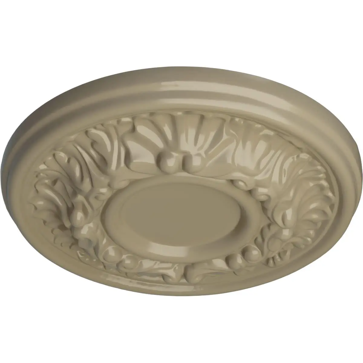 Ekena Millwork Odessa Ceiling Medallion 7-1/2"OD x 1-1/8"P | Hand Carved Urethane Design - view 2