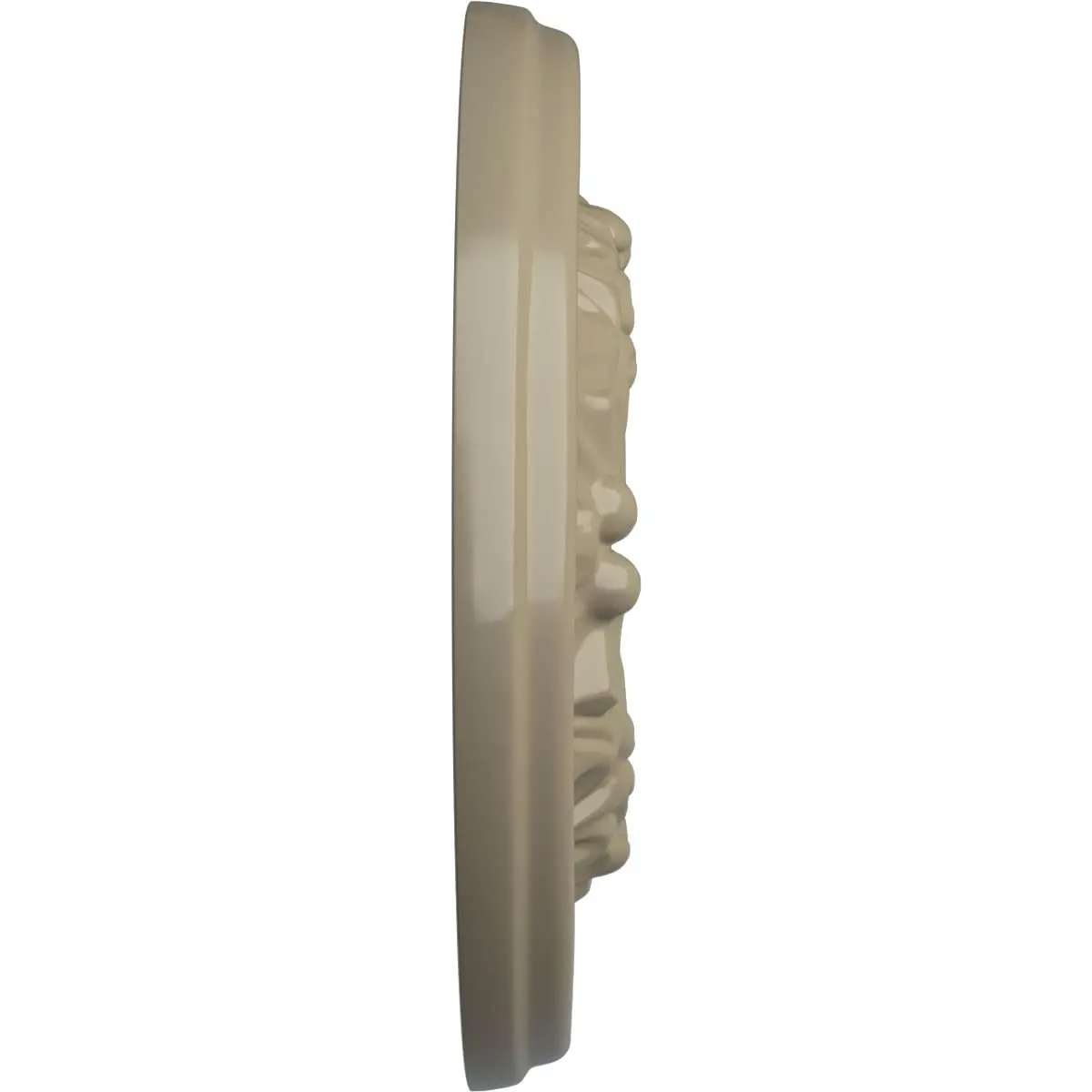 Ekena Millwork Odessa Ceiling Medallion 7-1/2"OD x 1-1/8"P | Hand Carved Urethane Design - view 3